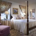 purple-chintz-bedroom-four-poster-mahogany-bed