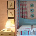 sister-parish-tucker-wallpaper-albert-hadley-bedroom-canopy-monogrammed-pillows