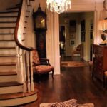 timeless-traditional-entry-foyer-longcase-clock-antiques-southern-style