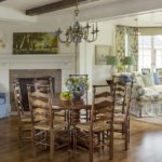 alexandra-rae-farmhouse-antique-french-table-chairs-breakfast-room-chintz-curtains