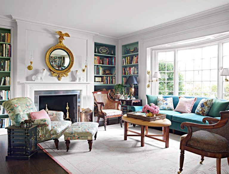 A Grandmillennial Home by Brockschmidt & Coleman