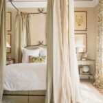 Richard-Hallberg-Newport-Beach-Veranda-botanicals-chintz-floral-bedroom-canopy-bed