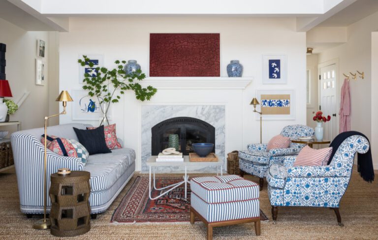 A Red, White, and Blue Summer Retreat