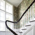 A-List-Interiors-Anelle-Gandelman-gracie-gold-medalic-wallpaper-stairway