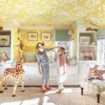 Brittany-Bromley-Designer-Bedford-New-York-Home-Tour-House-Beautiful-18th-century-restoration-girls-bedroom-playroom-the-vase-clarence-house-david-hicks-yellow