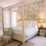 floral-bedroom-canopy-bed-julia-amory-india-hamptons-home-tour