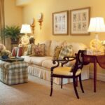 LIVING-ROOM-chintz-buffalo-check-print-traditional-classic-interior-design-scully-scully