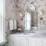 clary-bosbyshell-emily-hertz-master-bathroom-schumacher-madame-pompadour-wallpaper-pink-blush-tub-marble-sink
