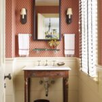 gil-schafer-connecticut-farmhouse-renovation-antique-sink-powder-room