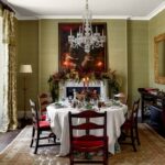 Henriette von Stockhausen christmas dining room english regency