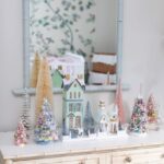 clary-bosbyshell-bottlebrush-vintage-christmas-trees-ornaments-faux-bamboo-dresser-grandmillennial