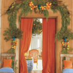 mary-mcdonald-elegant-christmas-home-decor-peacocks-orange-citrus-topiaries-lemons