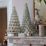 stephanie-booth-shafran-youre-invited-holiday-christmas-entertaining-tips-guide-silver-metallic-trees-mantel