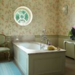 penny-morrison-gemma-kidd-english-country-home-bathroom-tub-floral-wallpaper-french-chair