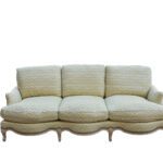 Sofa covered in Lino Zig Zag