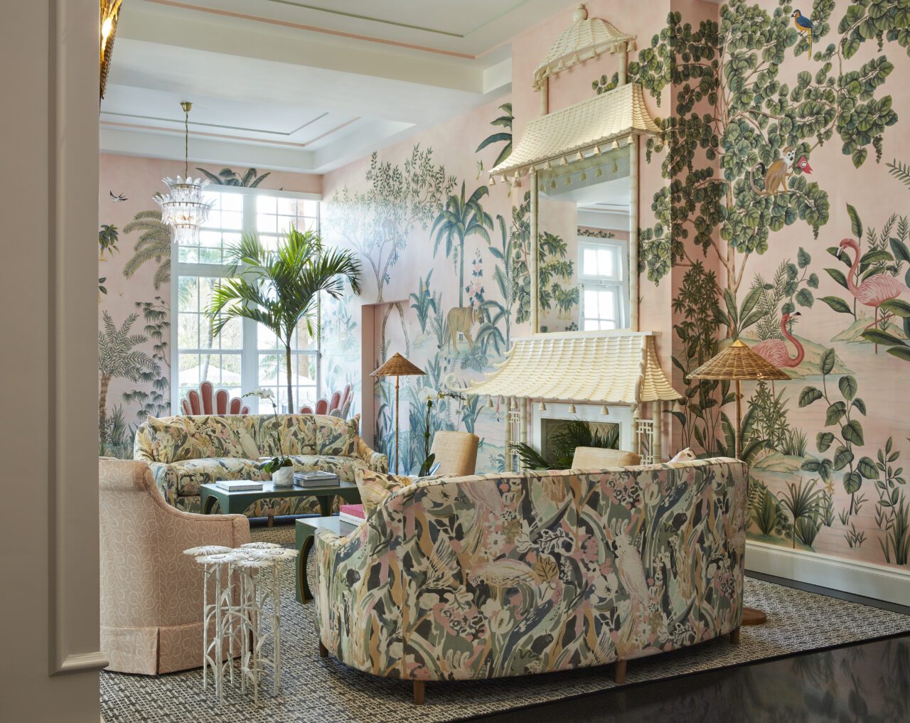The Colony Hotel 050 palm beach kemble interiors de gournay lobby ...