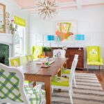 dana-gibson-sara-hillery-richmond-home-tour-dining-room-abstract-art-colorful-cheerful