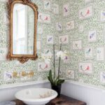 dana-gibson-sara-hillery-richmond-home-tour-powder-room-bird-wallpaper