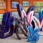 hunt-slonem-bunny-sculptures