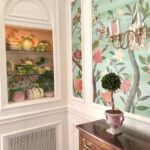 majolica-collection-asparagus-lettuce-cabbage-radish-display-dining-room