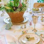 meredith-lewis-easter-tablescape-herend-fishnet-bunnies-antique-limoges-porcelain