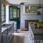 elle-decor-blue-kitchen-keeping-room-fireplace