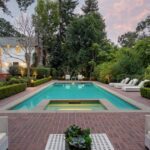 the-office-david-wallace-home-for-sale-Pasadena-California-poolside