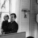 George & Lucinda Oakes at Colefax 1969