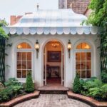 blue-white-striped-awning-scalloped-scallop-pool-house