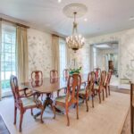 5138 Deloache Avenue Dallas Kips Bay Show House De Gournay Gracie Wallpaper Dining Room Chinoiserie Hand Painted