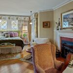 john-travolta-kelly-preston-islesboro-maine-house-for-sale-chintz-bedroom-curtains