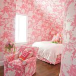 Paradise-Background-wallpaper-and-chair-Zoe-Feldman-quadrille