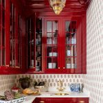 Red-lacquered-butlers-pantry-Ashley-Whittaker-Darien Residence – Mckendree 9