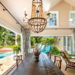 Todd Richesin Interiors Bobby Todd Key West pool house chintz