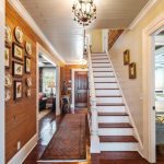 Todd Richesin Interiors Bobby Todd Key West stairs original dade county pine walls preserved entry