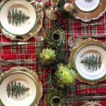 chelsea-robinson-interiors-spode-christmas-tree-tartan-tablecloth