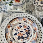the-enchanted-home-orange-blue-rust-tablescape-fall-thanksgiving