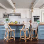 blue-and-white-kitchen-wood-block-countertops
