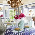 amanda-lindroth-designs-island-book-review-hopping-haven-hill-lyford-cay-nassau-bahamas-mario-lopez-torres-monkey-chandelier-wicker-peacock-chairs-shell-back-knoll-saarinen-tulip-dining-table