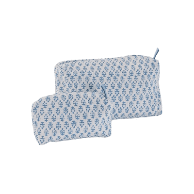 Block Stamp Zipper Bags