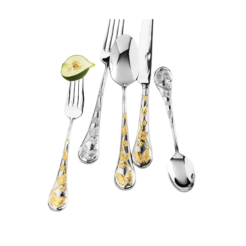 20-Piece Butterfly Flarware