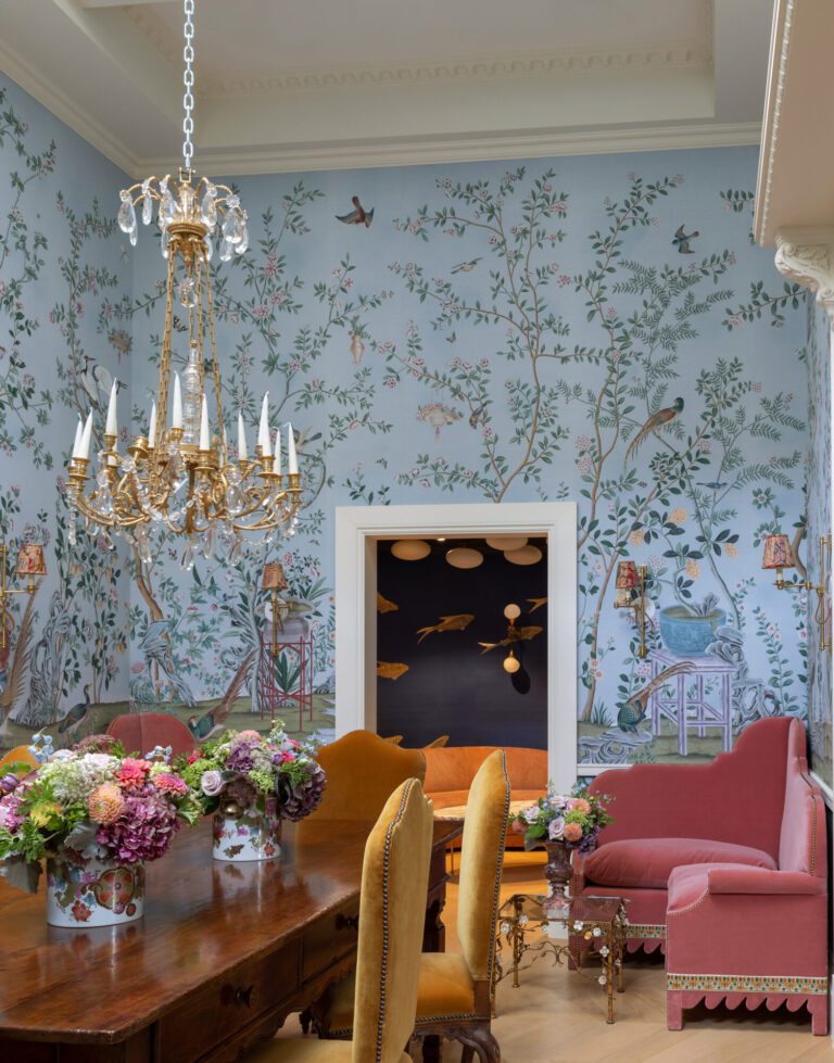 de Gournay, Atlanta Homes & Lifestyles Designer Showhouse, and Sister Parish for Minnow