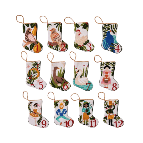 Needlepoint 12 Days of Christmas