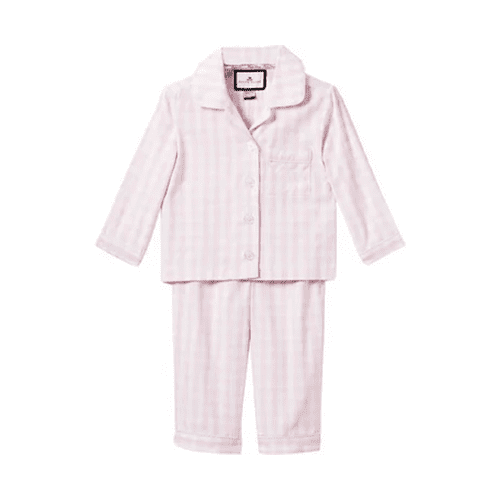 Pink Gingham Pajamas