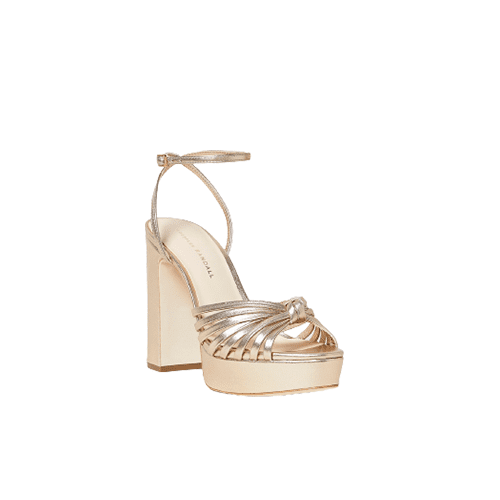 Champagne Platform Sandals