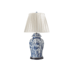 Blue and White Temple Jar Lamp