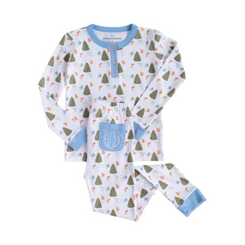Woodland Creatures 2 Piece Pajamas