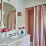 hundley-hilton-house-tour-girls-bath-pink-cabinet-shower-tile