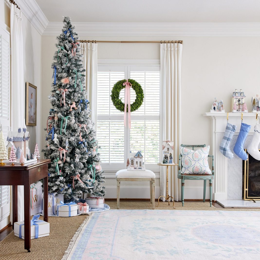 Pretty Pastel Christmas Decor - The Glam Pad