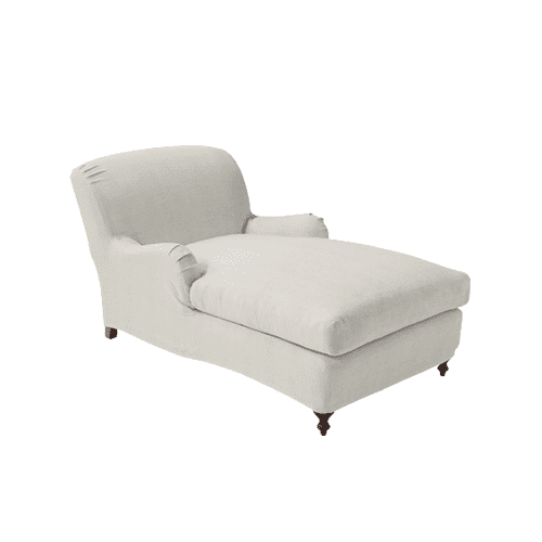 Custom Slipcovered Chaise